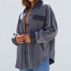 PacSun Homecoming Button-Down Shacket